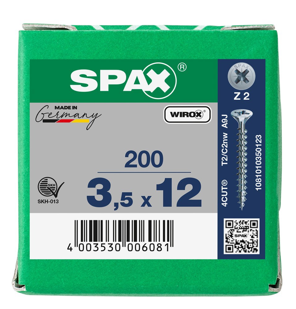 spaanplaatschroef wirox spax-7