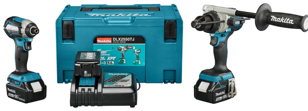 accu combiset makita 5.0Ah/18.0V-3