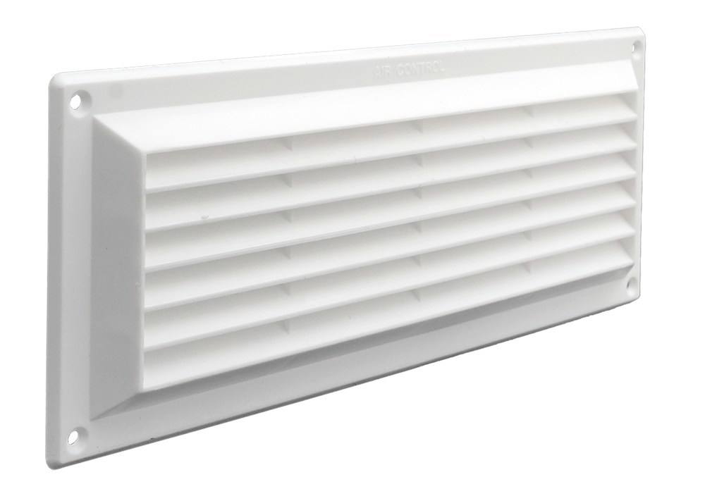 Schoepenrooste Kunststof Air Control - 250X 100MM (BXH) WIT (02)