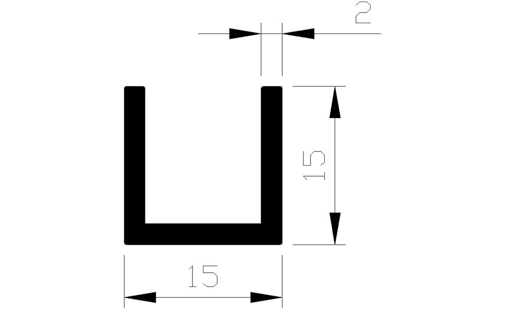 U-profiel aluminium brute-3