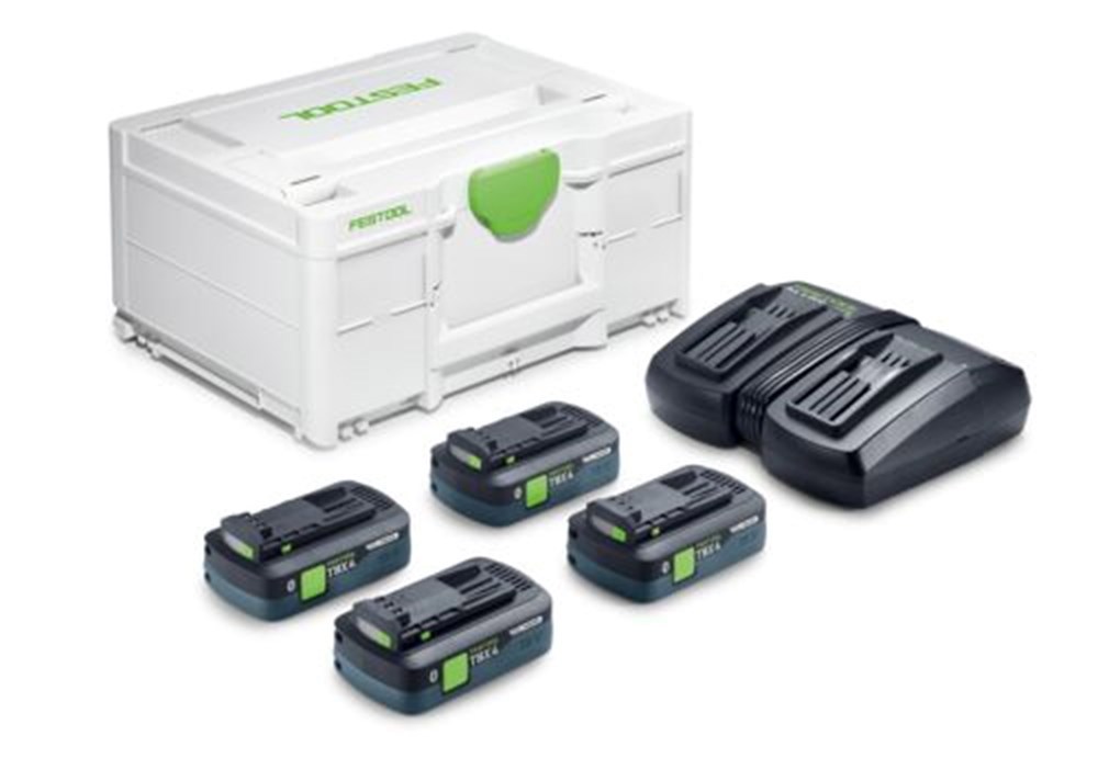 Startset Festool - SYS 18V 4XTBX4/TCL6DUO