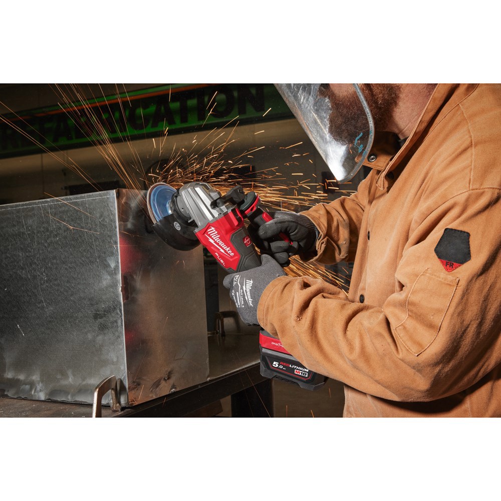 accu haakse slijper milwaukee 125mm-19