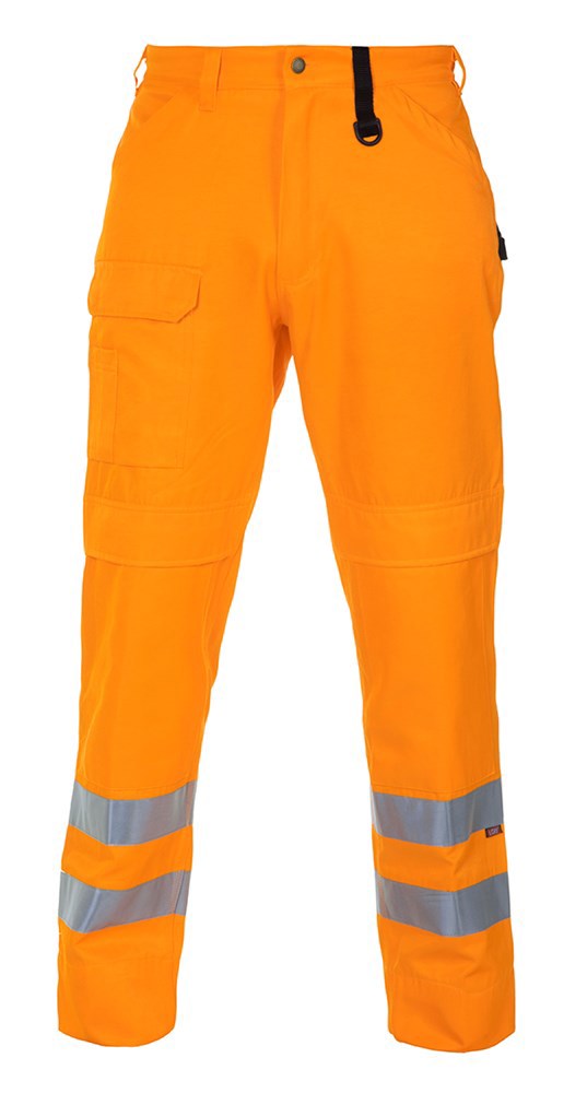 Zomerbroek Workline Beaver Hydrowear - AUXON ORANJE FLUOR 50