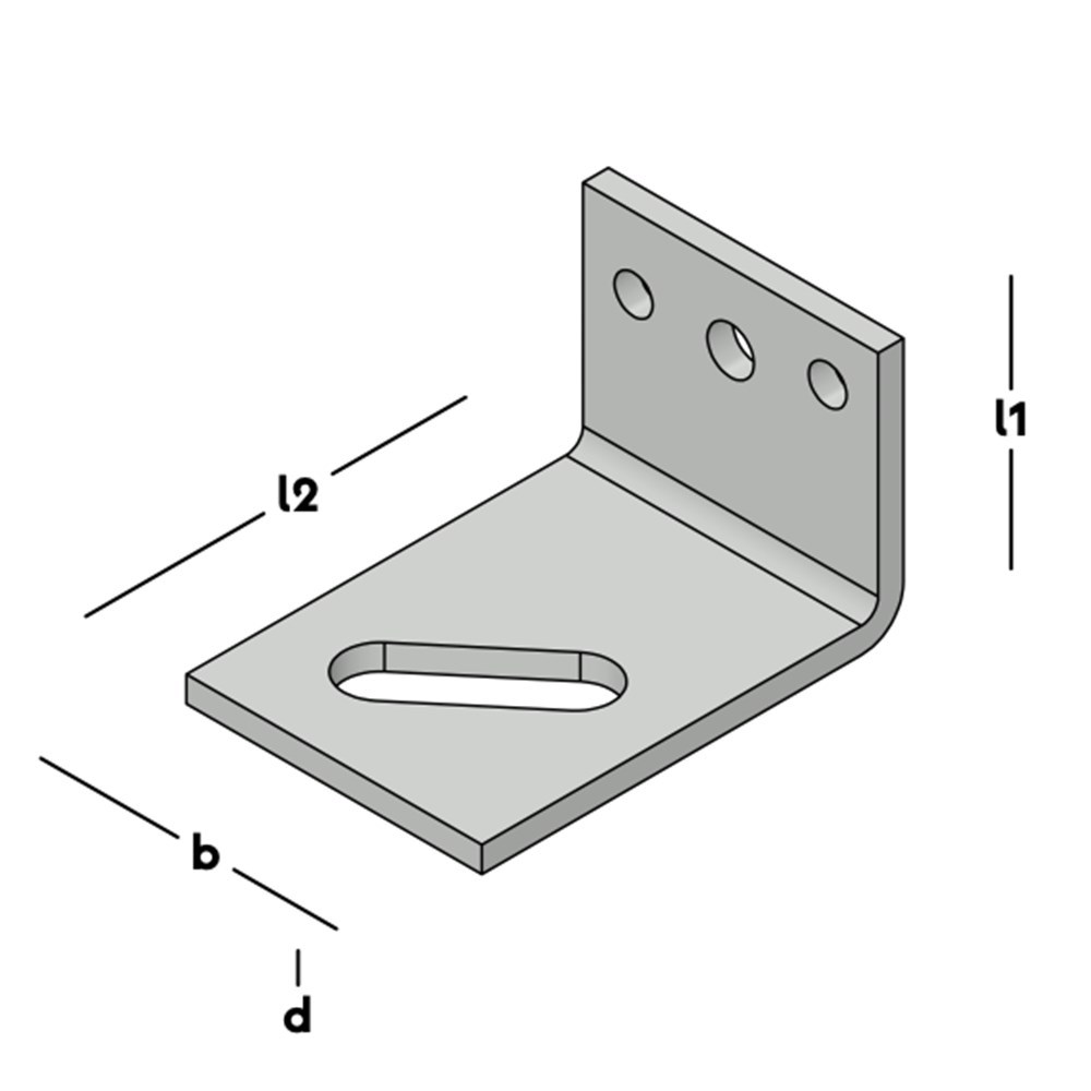 hoekanker zwaar zonder ril sv-3