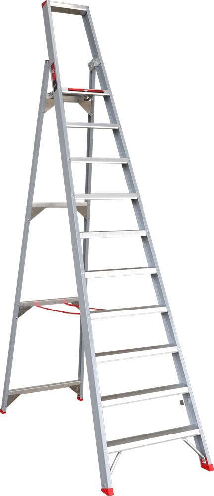 plateautrap aluminium ongecoat kelfort