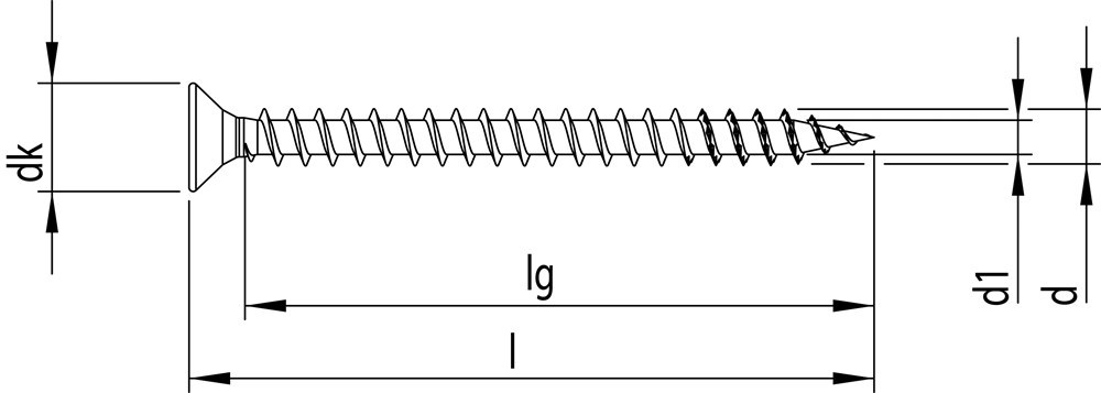 spaanplaatschroef verzinkt heco-3