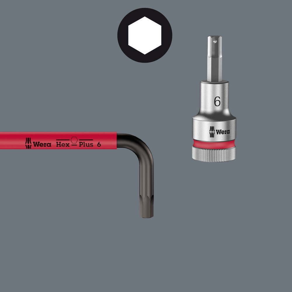 inbussleutelset kogel hex-plus wera-7