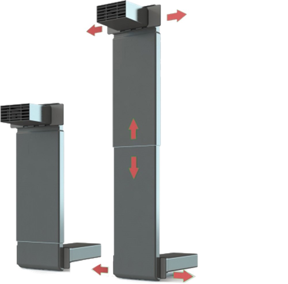 vloerventilatiekoker instelbaar kelfort-5