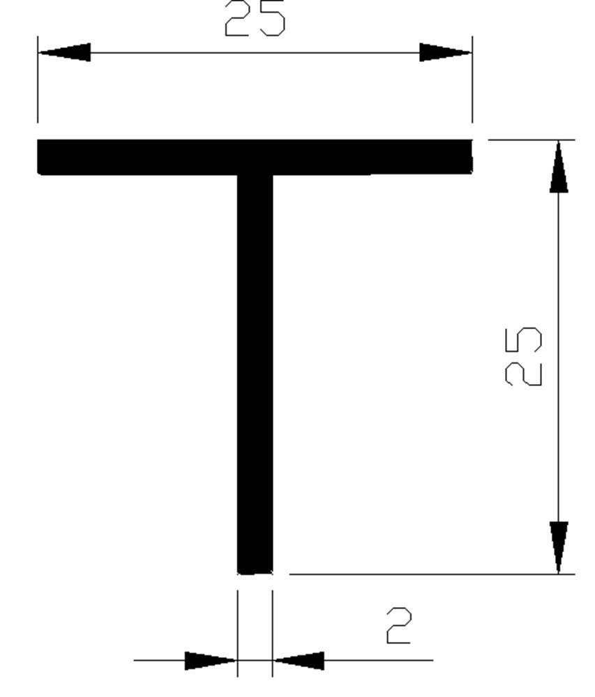 T-profiel aluminium brute-3