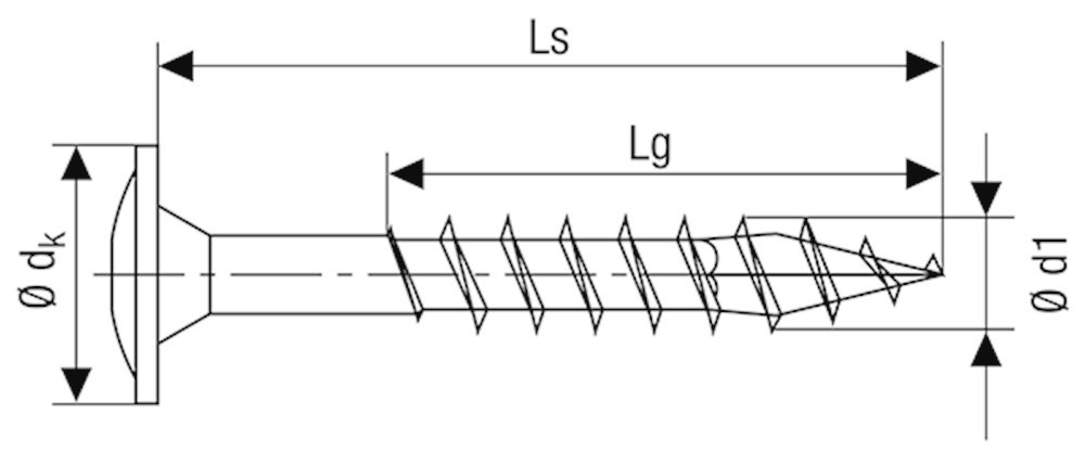 tellerkopschroef wirox spax-4