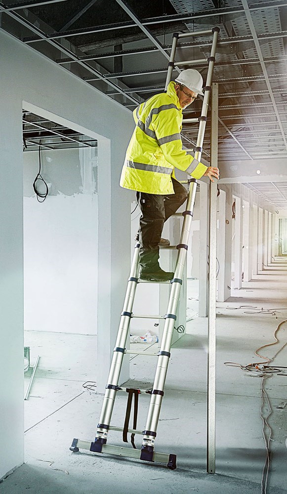 telescoopladder aluminium little jumbo-5