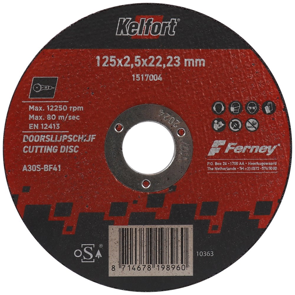 doorslijpschijf staal/rvs kelfort-3
