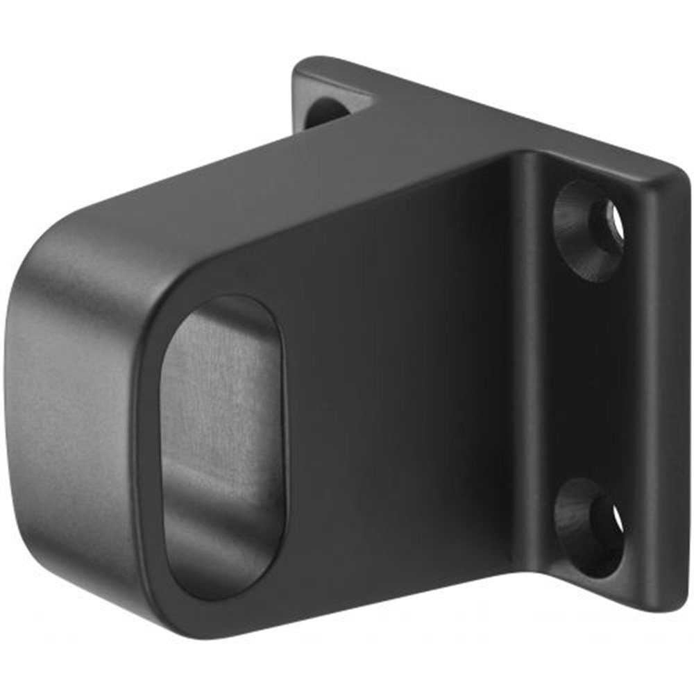 middensteun aluminium mat zwart hermeta