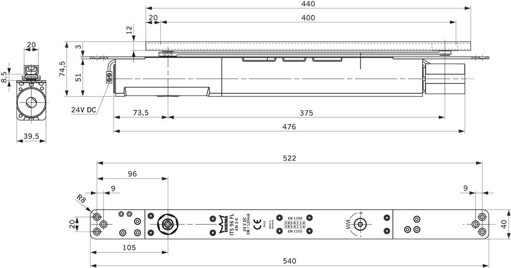 deurdranger vrijloop inbouw dorma-4