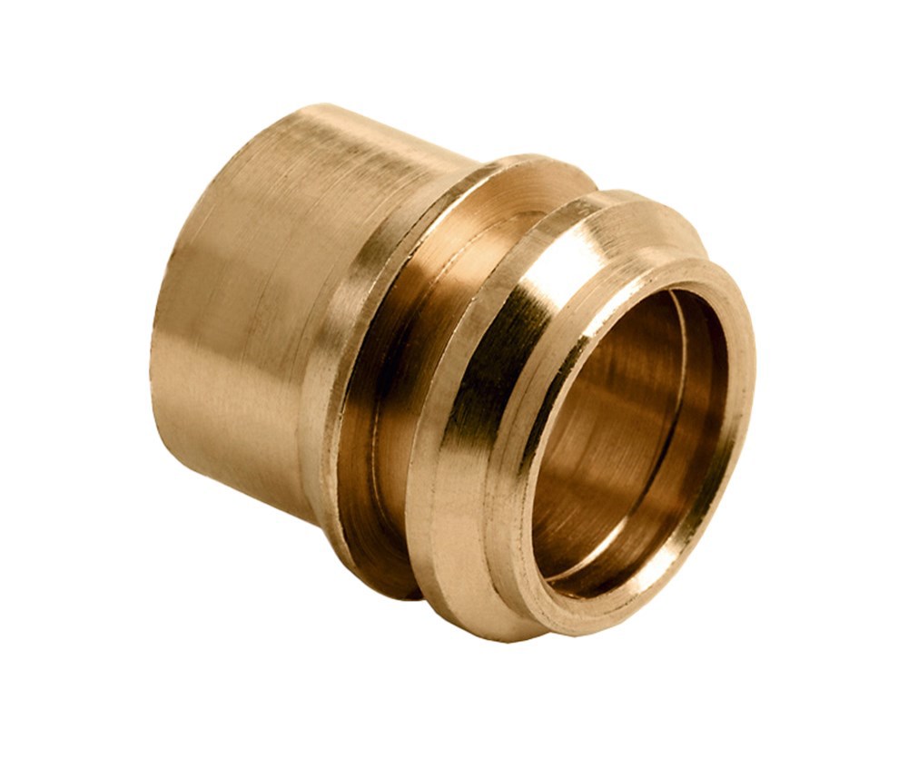 knel verloopset messing