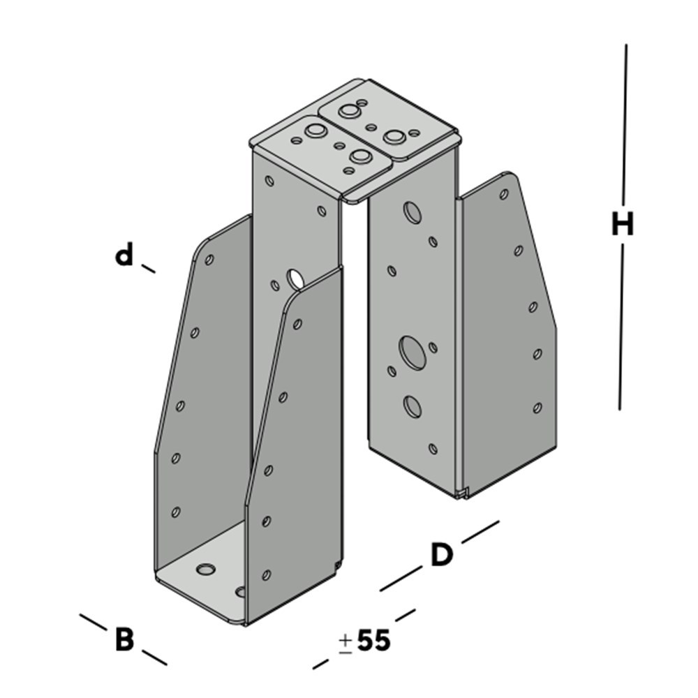 balkdrager gbs dubbel sv-4