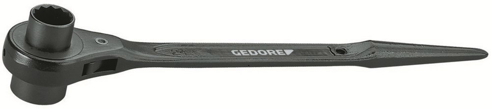 Werfpuntratel Twaalfkant Gedore - 29 19X24MM LENGTE: 365MM