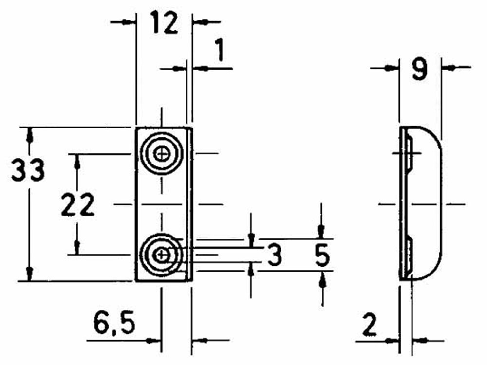 hoeksluitplaat vernikkeld junie-3