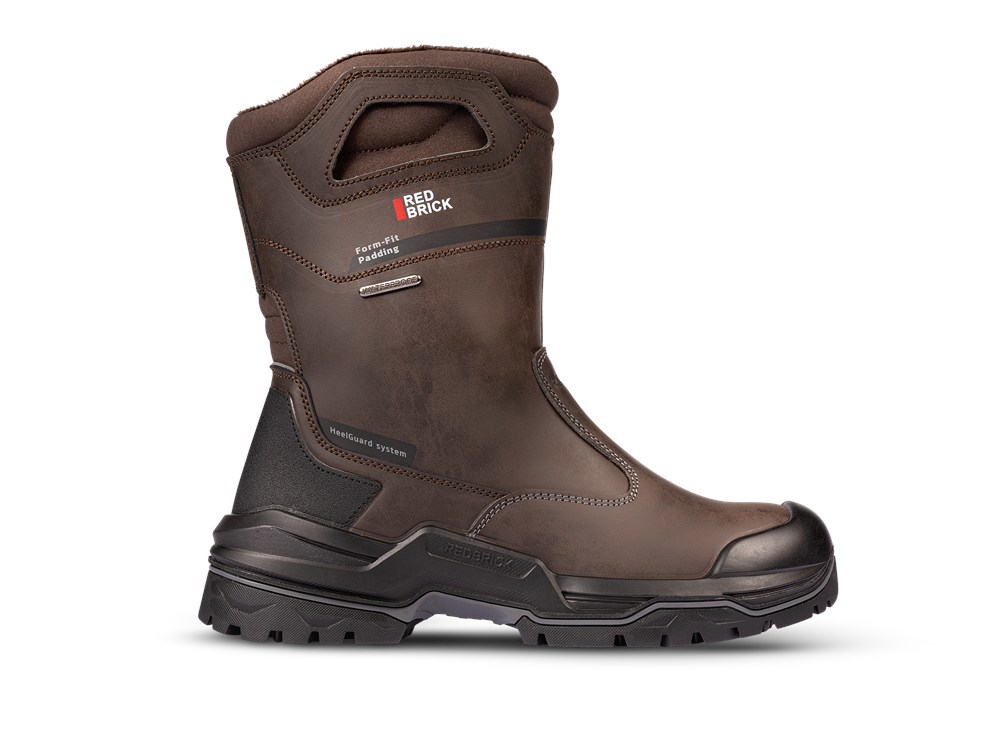 Veiligheidslaarzen Redbrick - BOOT BROWN WOOL MT 45 S7S
