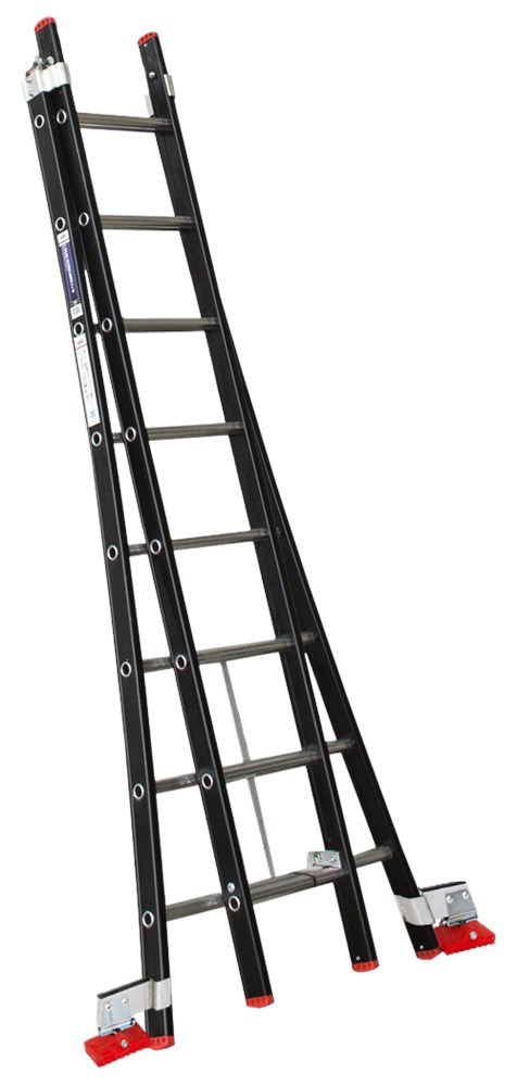 reformladder alu.zwart magnus kelfort