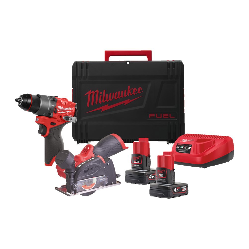 accu combiset milwaukee 4.0Ah/12.0V