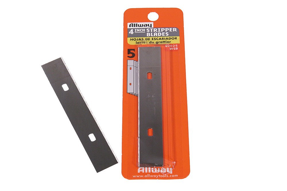 Reservemes Aluminium Allway - 7025 100MM SET à 5 STUKS