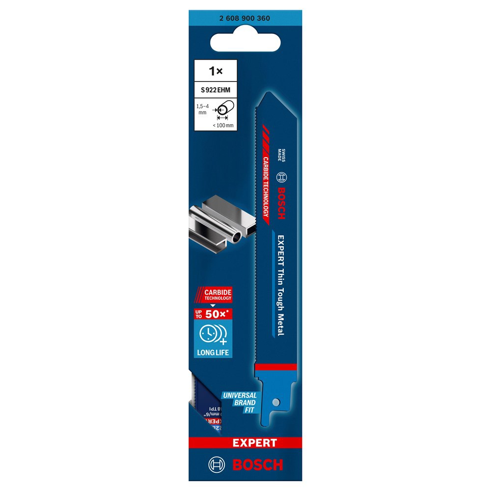 reciprozaagblad bosch expert metal thin-8