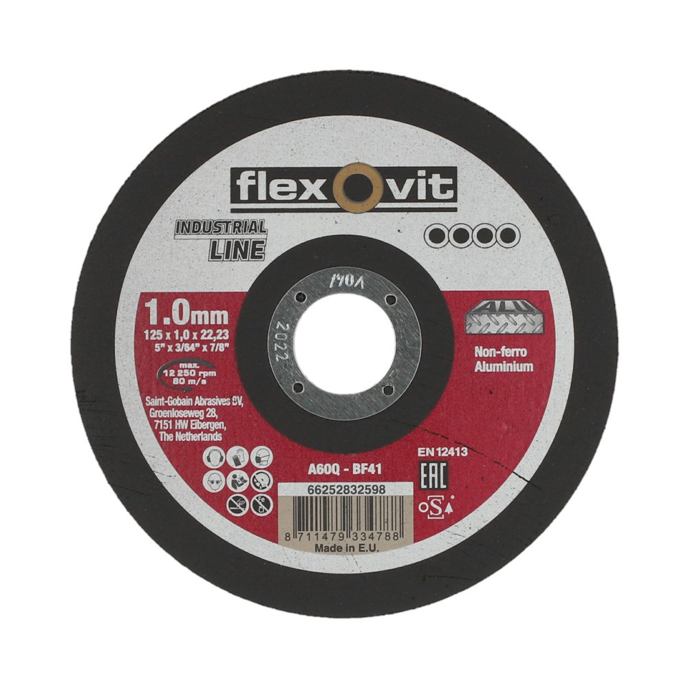 doorslijpschijf aluminium flexovit