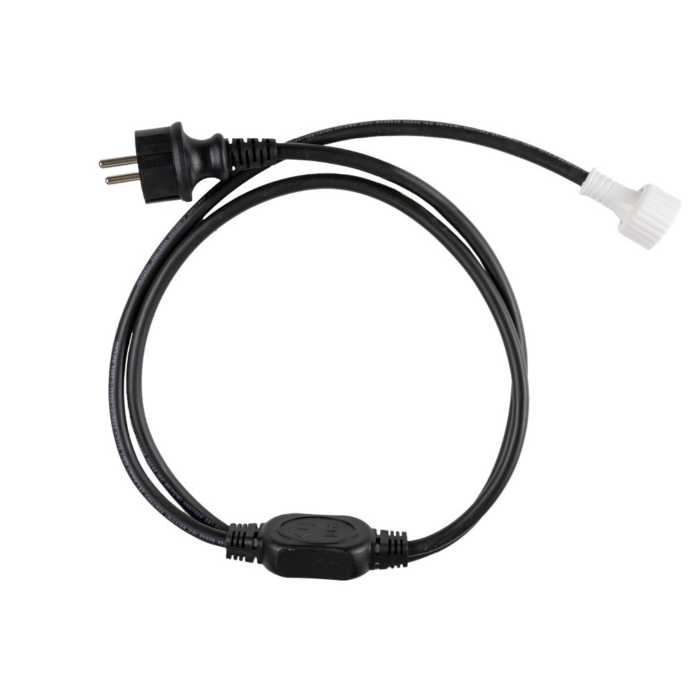 Aansluitsnoer Voor Lichtslang Kelfort - 1.5M 220-240V