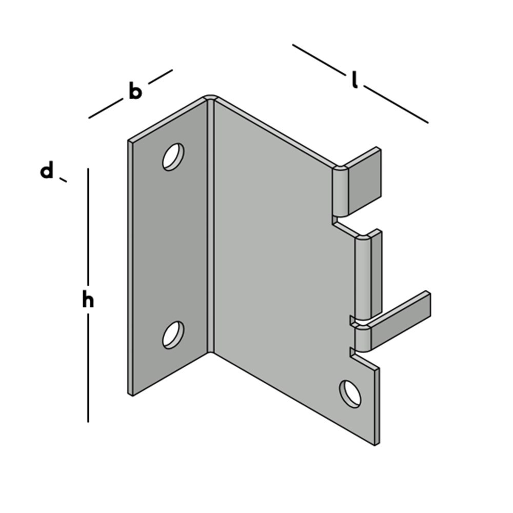 muurplaatmontageplaat sv-3