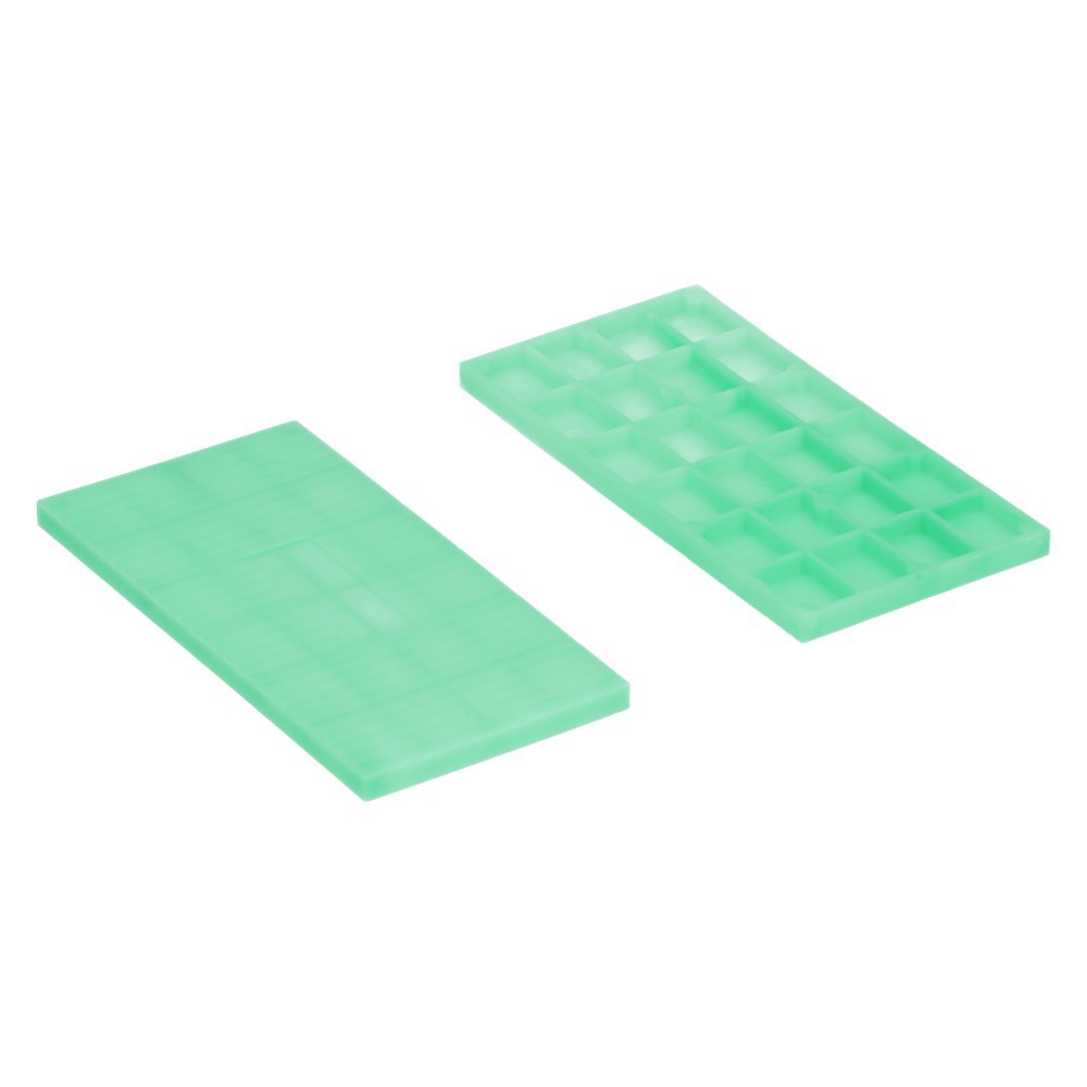 beglazingsblokjes raster kunststof