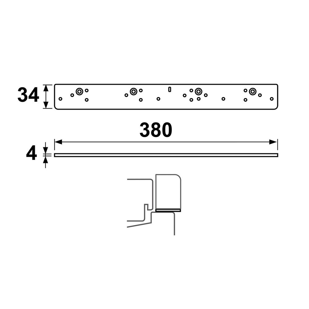 montageset klepraam axa remote 2.0-5