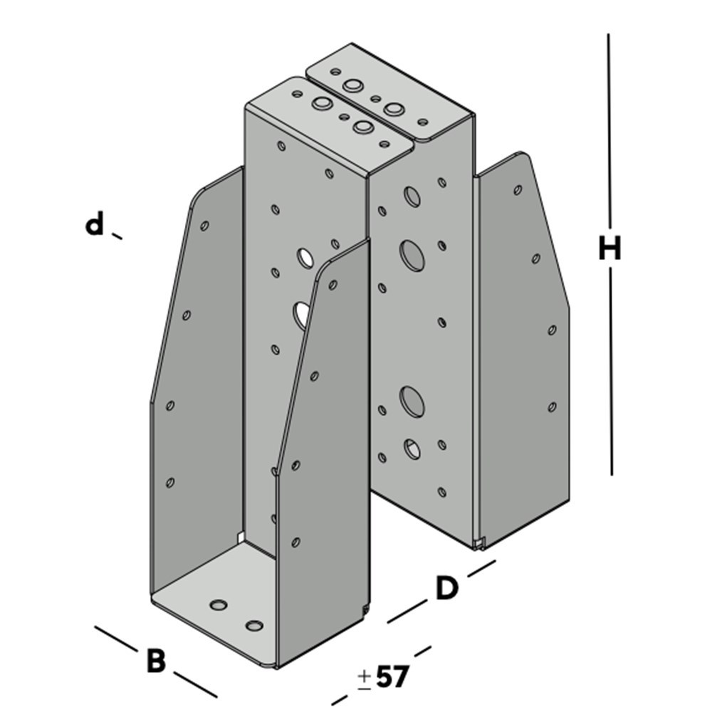 balkdrager gbs dubbel sv-4