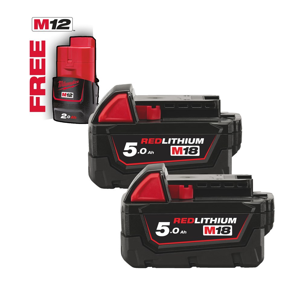 Startset Milwaukee - M18B52 18.0V 5.0Ah