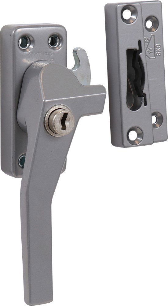 raamsluiting aluminium f1/grijs oxloc