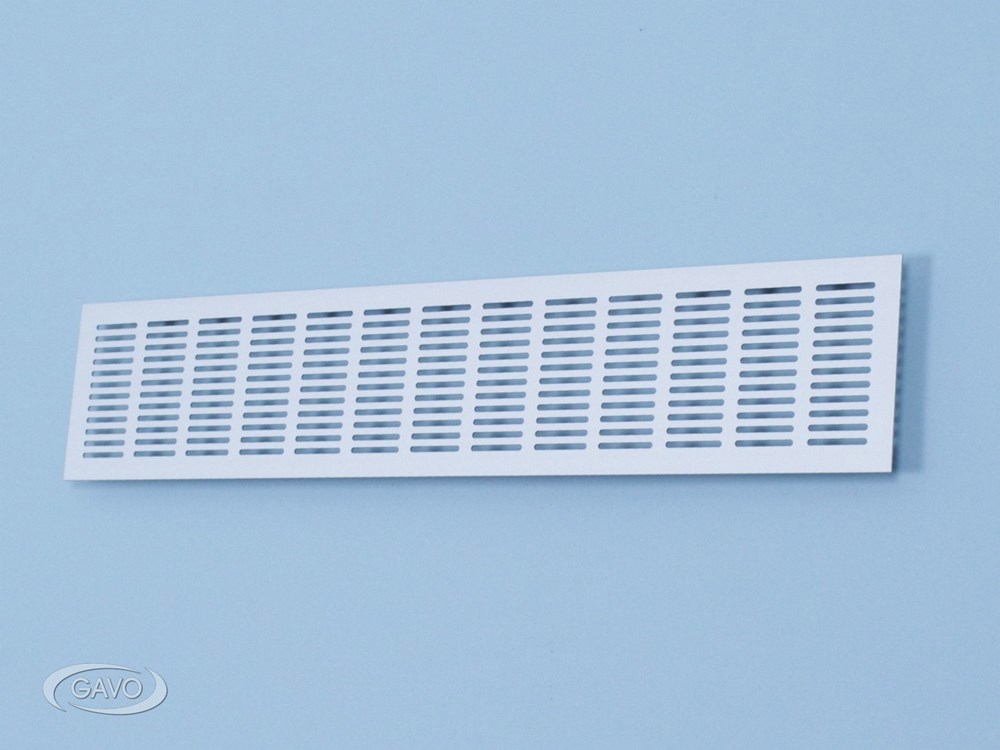 ventilatiestrip aluminium geanodiseerd
