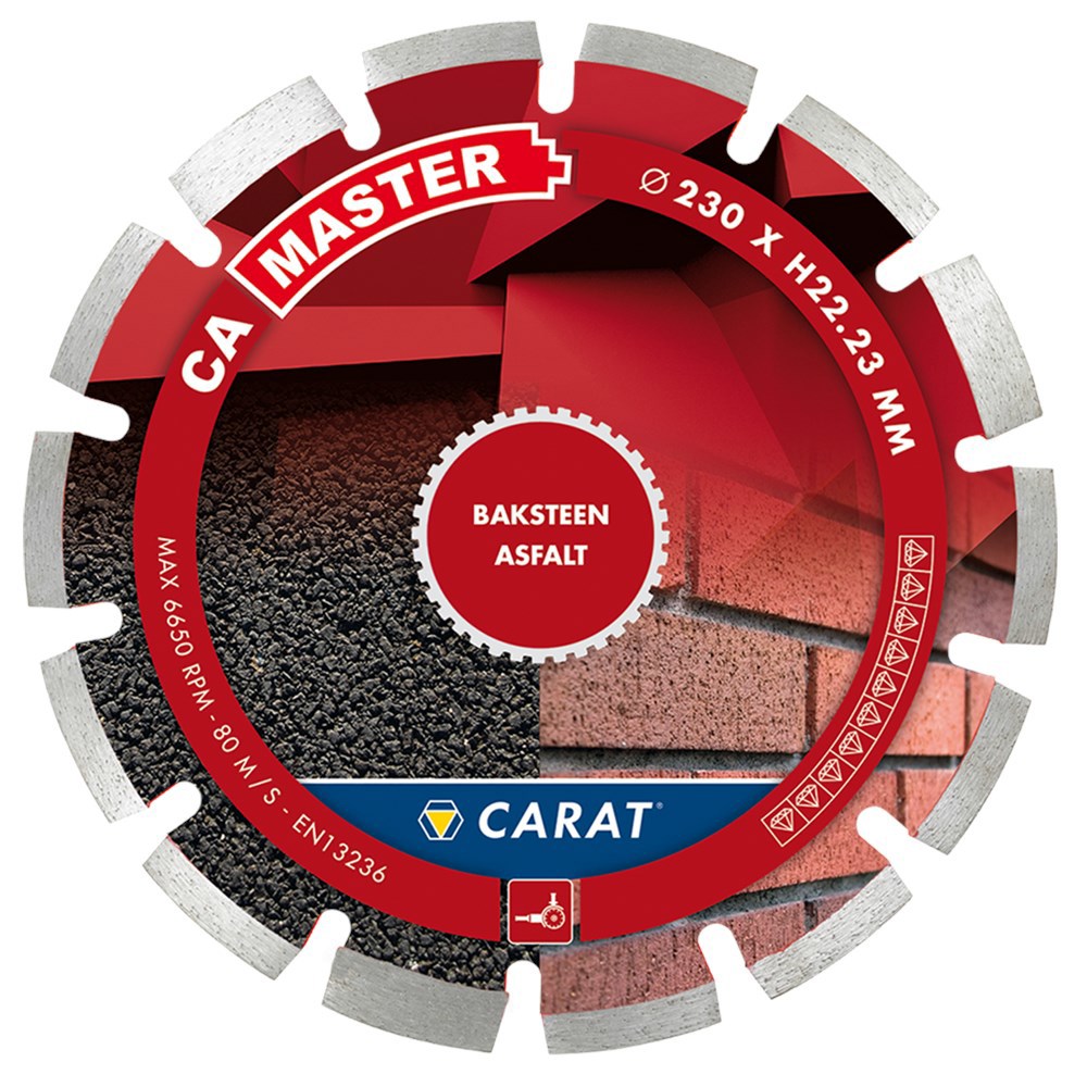 diamantzaagblad droog carat master