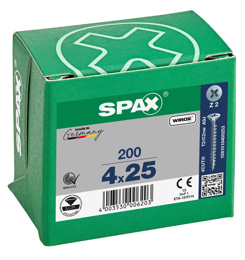 spaanplaatschroef wirox spax-5