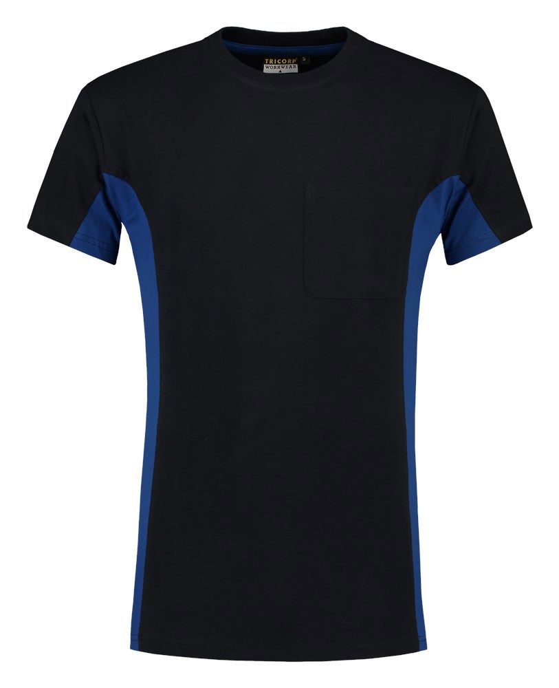 T-shirt bicolor borstzak tricorp-3