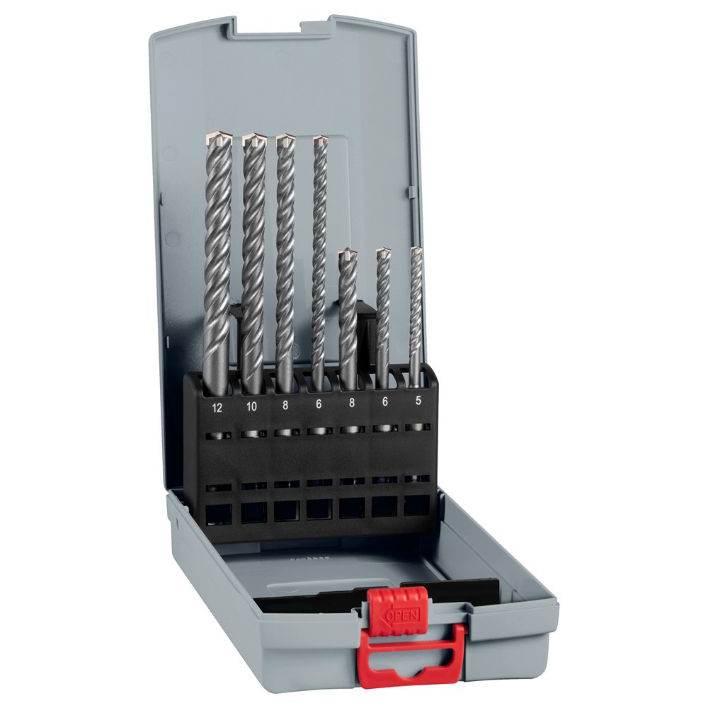 Hamerborenset Sds-Plus-5X Bosch - PRO SET 5/6/8/10/12MM 7-DELIG