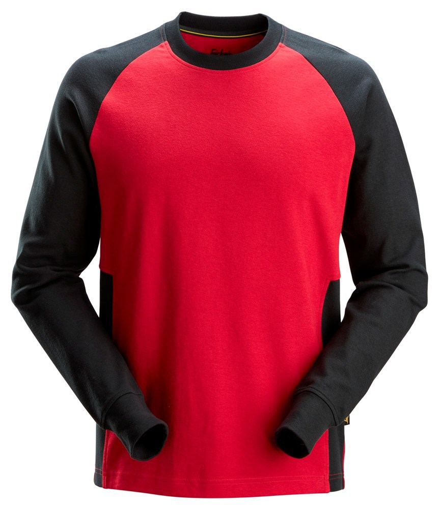 sweatshirt tweekleurig snickers-7