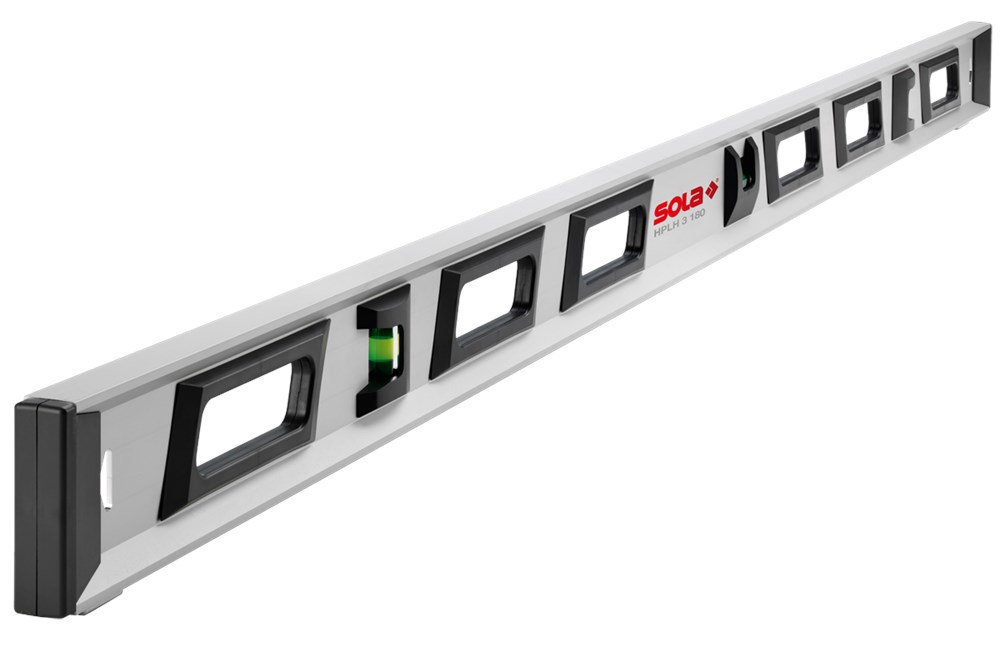 stelwaterpas aluminium met voetjes sola