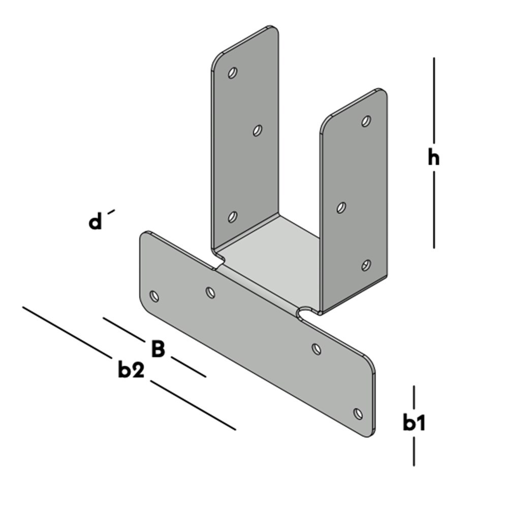 trussclip vertikaal sv-3
