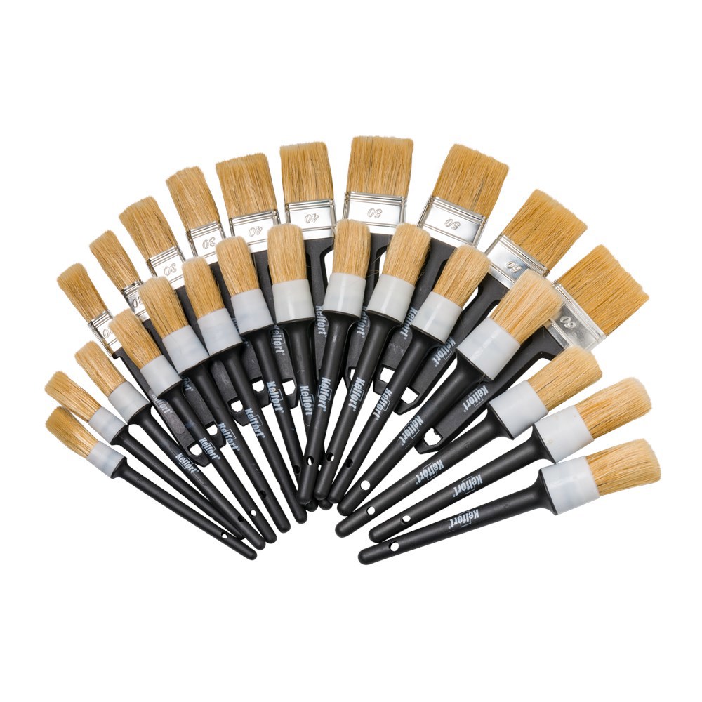 kwastenset wegwerp acryl kelfort