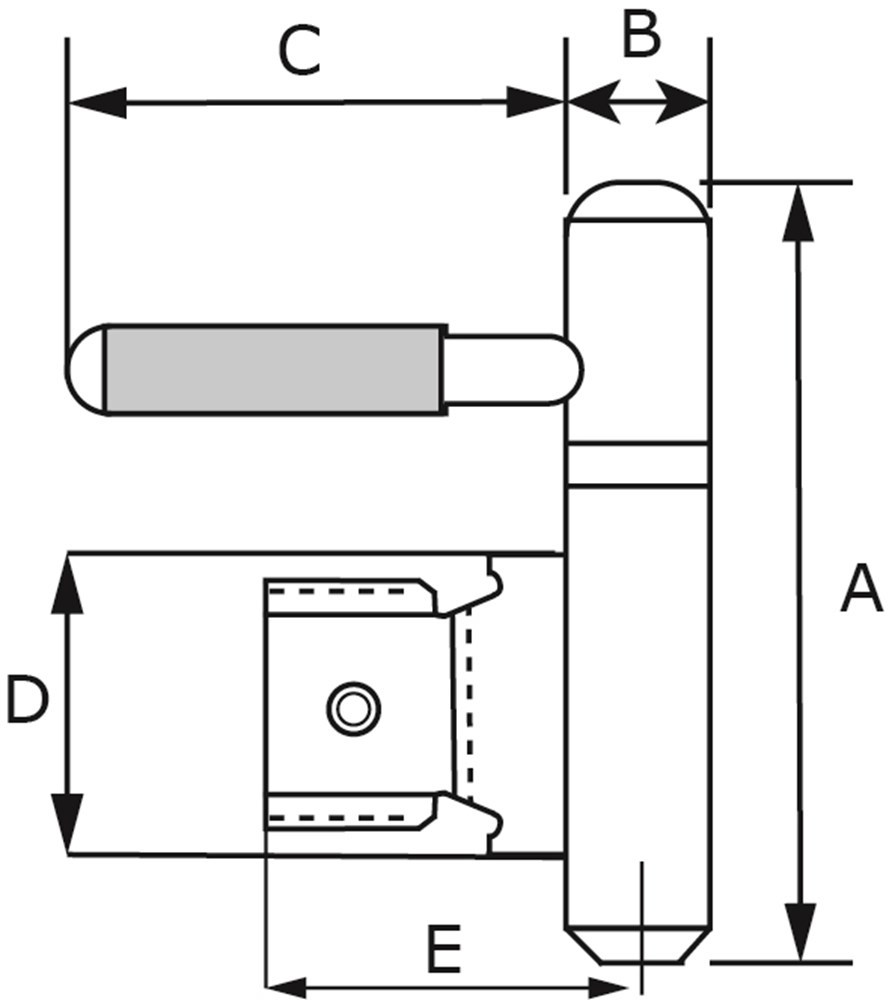 insteekpaumelle satijn verchroomd-3