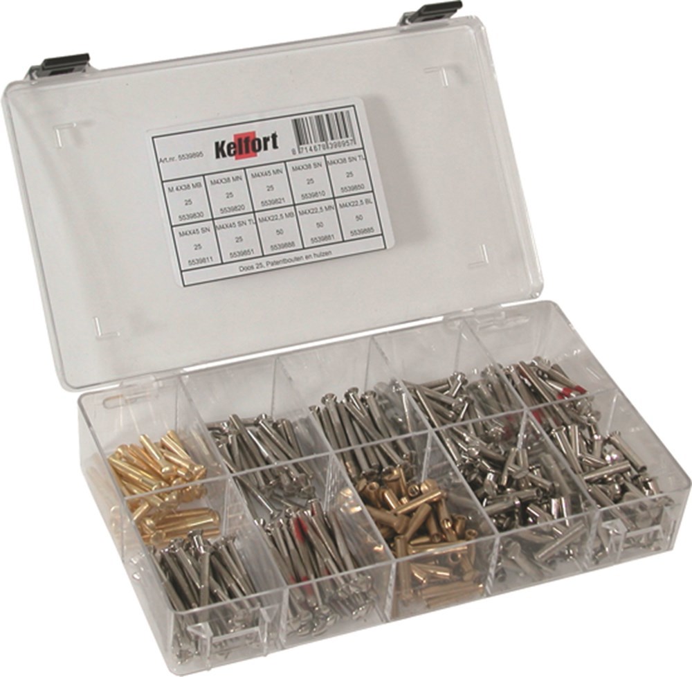 Assortimentsdoos Transparant Kelfort - 218X142X42MM