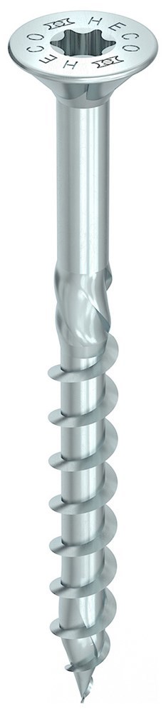 Spaanplaatschroef Verzinkt Heco - 4.5X 70MM PK T20 (HD20)
