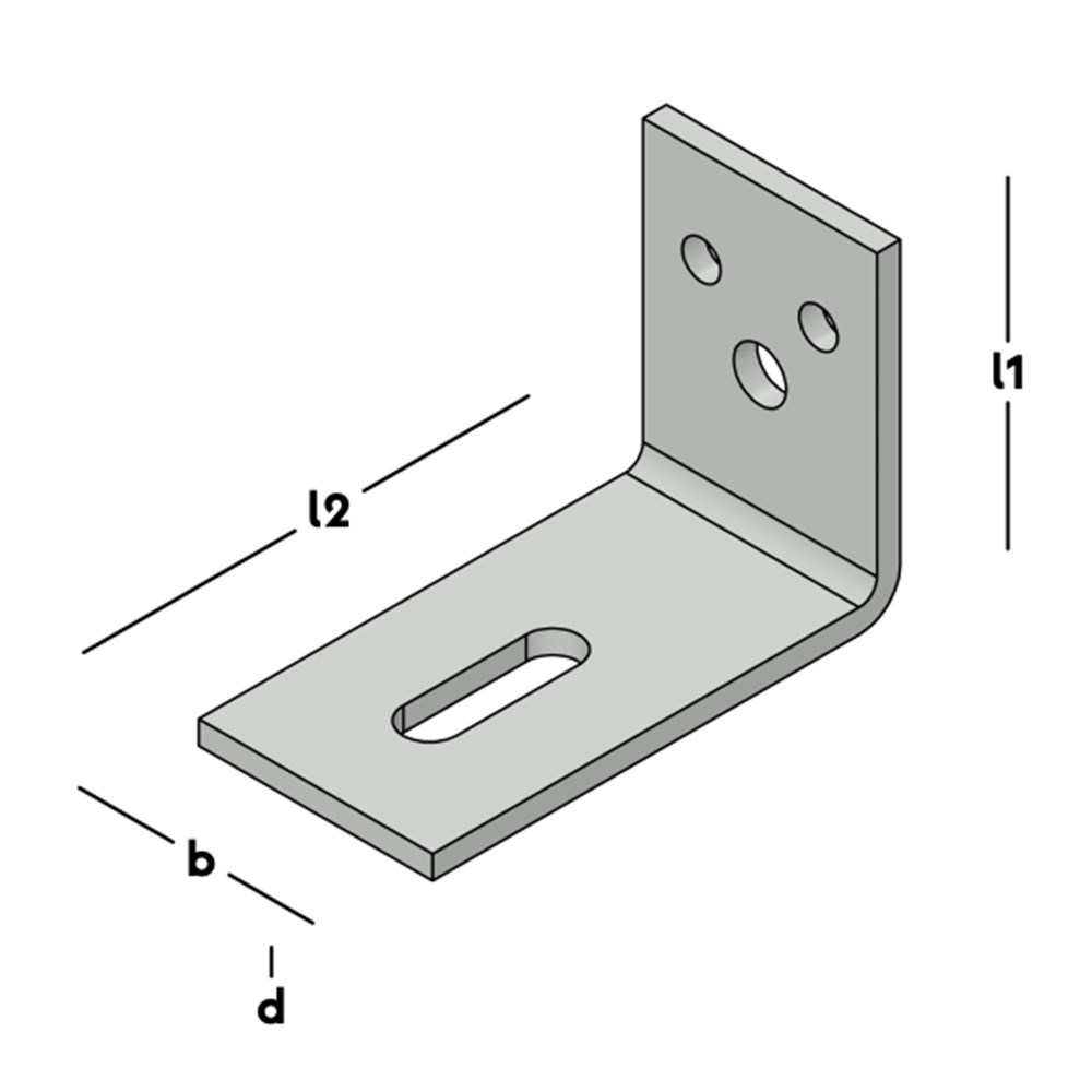 hoekanker zwaar zonder ril sv-3