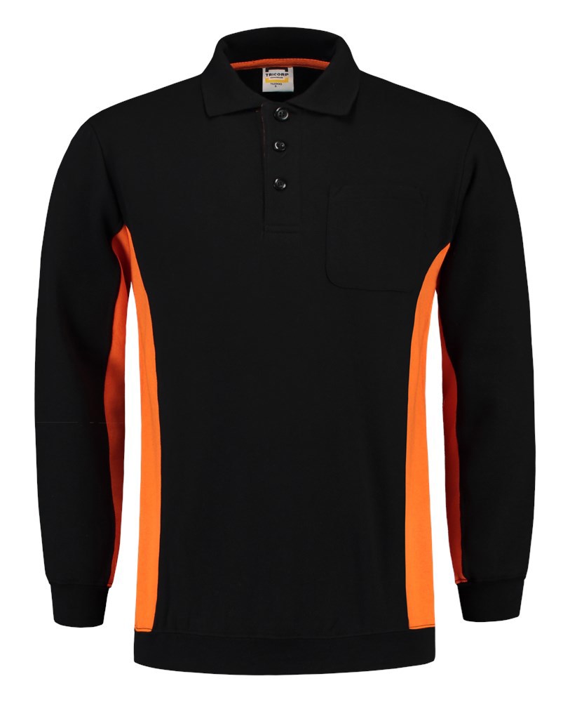 polosweater bicolor borstzak tricorp-3