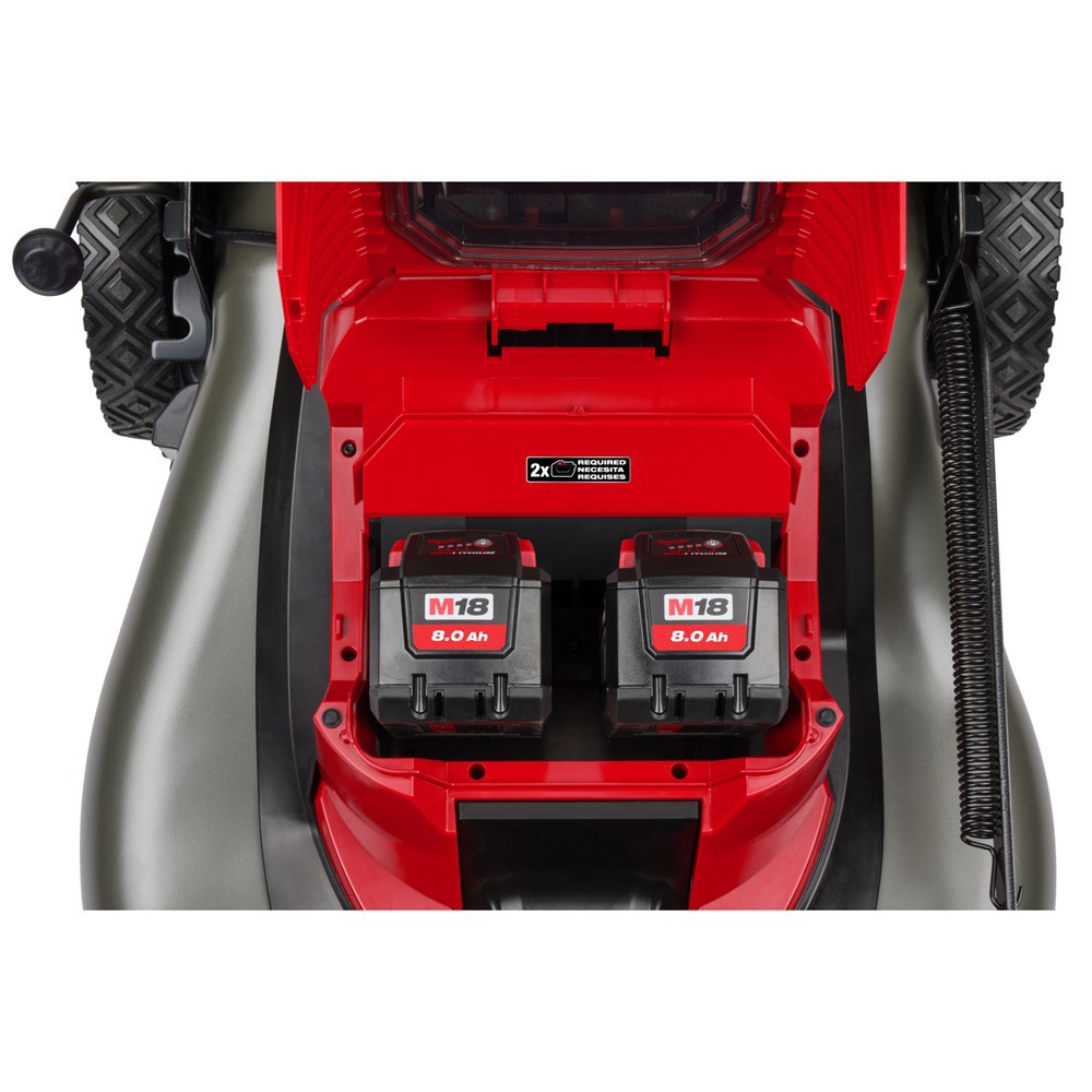 accu grasmaaier milwaukee 460mm-4